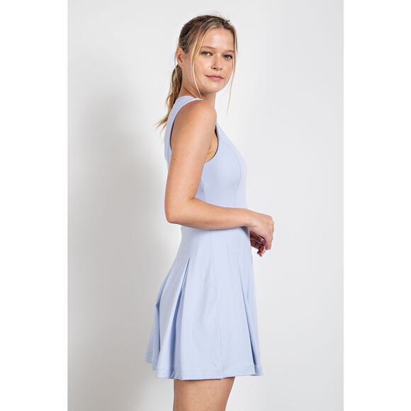 Rae Mode Athletic Dress in Pastel Blue Size Large - Picture 6 of 7
